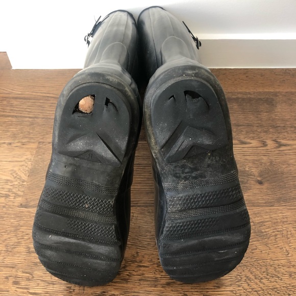 Hunter Black Tall Rain Boots - Picture 2 of 5